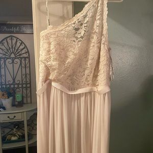 David’s bridal bridesmaid dress
